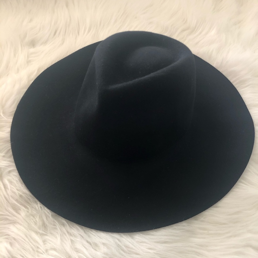 Madewell x Biltmore Montana Wool Felt Hat in Black